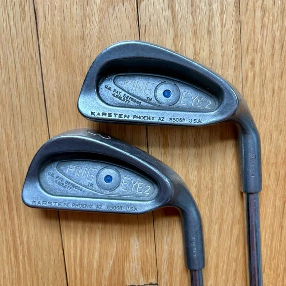 Ping Eye 2 Blue Dot 3 & 4 Iron Regular Flex Steel Shaft Right Hand RH - Picture 1 of 5